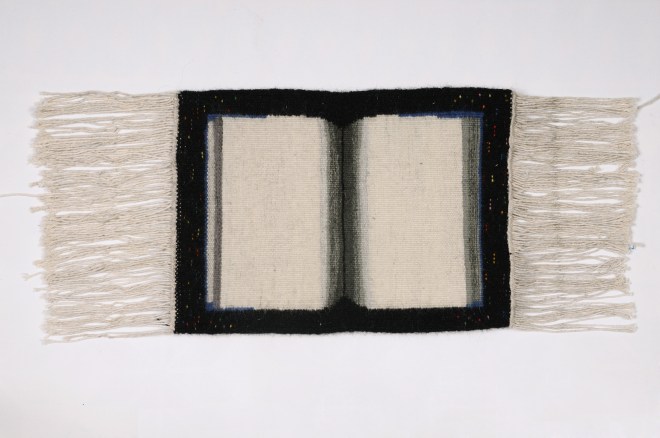 Το σημειωματάριο, 2010, μάλλινος τάπιτας, 42x29,5εκ.